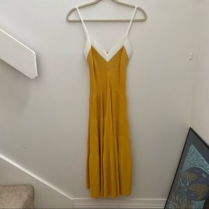 Anthropologie Yellow Summer Dress - NWT